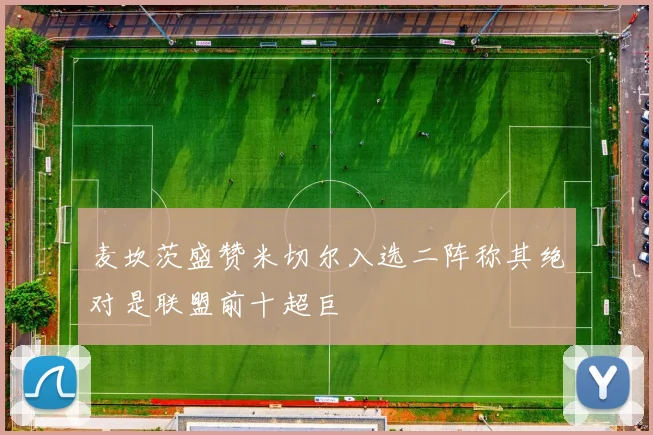 麦坎茨盛赞米切尔入选二阵称其绝对是联盟前十超巨